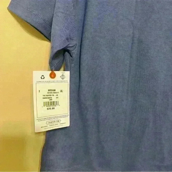 Champion Womens Cropped Graphic-Print T-Shirt Purple Size M New With Tags gym - Picture 5 of 9